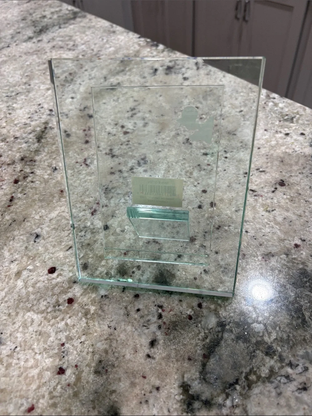 Clear Glass Picture Frame - Minimalist Home Accent